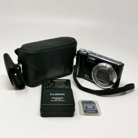 Panasonic LUMIX DMC-TZ7 ブラック ケース付 動作確認済み SDカードなし 中古品 管理番号KKVNMKO1626