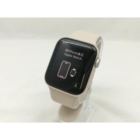 【中古】Apple Apple Watch SE2 44mm Cellular スターライトアルミニウムケース/スターライトスポーツバンド MNPT3J/A【川崎】保証期間１ヶ月【ランクB】