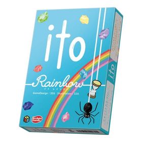 アークライト ito (イト) レインボー (2-14人用 5-15分 8才以上向け) ボードゲーム : レッドバレーヤフー店