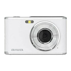【新品・2営業日で発送】アイワ JA4DCM0001WH aiwa cam DCB コンパクトデジタルカメラ ホワイト JA4-DCM0001(WH)