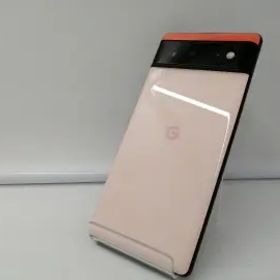 【中古】Google au 【SIMフリー】 Pixel 6 カインダコーラル 8GB 128GB GR1YH【札幌】保証期間１ヶ月【ランクA】