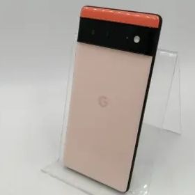 【中古】Google au 【SIMフリー】 Pixel 6 カインダコーラル 8GB 128GB GR1YH【千葉】保証期間１ヶ月【ランクA】