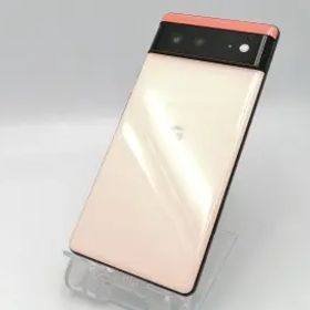 【中古】Google au 【SIMフリー】 Pixel 6 カインダコーラル 8GB 128GB GR1YH【ECセンター】保証期間１ヶ月【ランクA】