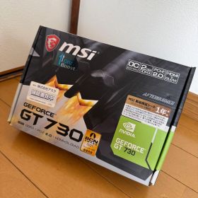 【未使用】MSI GeForce GT 730 2GB グラフィックボード