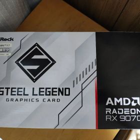 中古 ASRock Radeon RX 9070XT Steel Legend