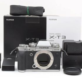 超極上★FUJIFILM X-T3 ボディ シルバー★シャッター数6枚 #699