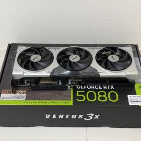 中古　MSI GEFORCE RTX 5080 グラフィックボード GeForce RTX 5080 搭載グラボ 新品 190,000円 中古 202,290円 | ネット