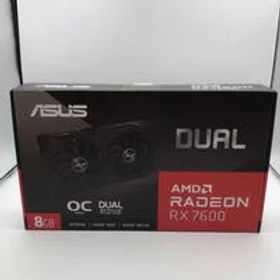 中古 ASUS DUAL-RX7600-O8G-V2 (RX7600 8G) 162744 状態： C:並品