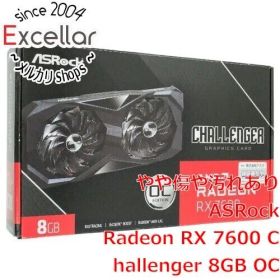 [bn:1] ASRock グラボ Radeon RX 7600 Challenger 8GB OC PCIExp 8GB 元箱あり