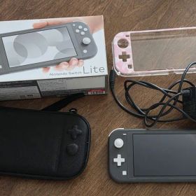 【美品】Nintendo Switch Lite グレー 本体（箱・充電器付き）