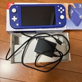 【極美品】・傷汚れ一切なし】Switch Lite ブルー 半年使用