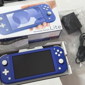 Nintendo Switch Lite ブルー 本体 純正アダプター付き