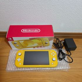 Switch Lite 新品時ガラスフィルム貼付 付属品完品 動作OK イエロー