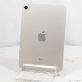 ソフマップ 〔中古品〕 iPad mini 第6世代 256GB スターライト MK7V3J／A Wi-Fi【344】