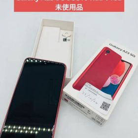 6r94 Galaxy A23 5G SCG18 Red 64GB 未使用品