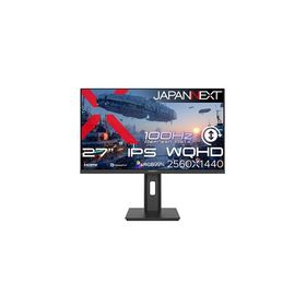 JAPANNEXT 液晶ディスプレイ 27型/2560×1440/ブラック JN-IPS27Q3-HSP