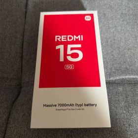 REDMI 15 5G 128GB 中古 16,980円 | ネット最安値の価格比較 プライス