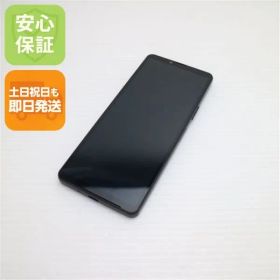 超美品 A302SO Xperia 10 V ブラック SOFTBANK スマホ SONY 即日発送 土日祝発送OK 02000