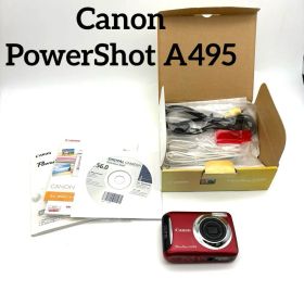 美品 Canon PowerShot A495 コンデジ 動作確認済 キャノン