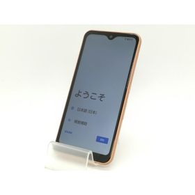 【中古】Fujitsu au 【SIMフリー】 arrows We ローズゴールド 4GB 64GB FCG01【静岡】保証期間１ヶ月【ランクB】