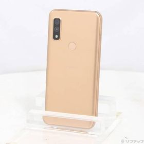 〔中古〕FUJITSU(富士通） arrows We 64GB ローズゴールド FCG01 au SIMフリー〔295-ud〕