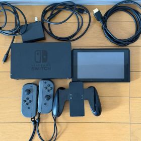 【取置中】Nintendo Switch 本体 グレー ※Joy-Conに難あり