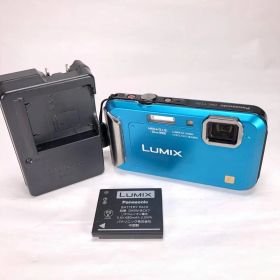 Panasonic DMC-FT20 コーラルブルー 【防水】デジカメ A071