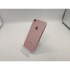 【中古】Apple UQmobile 【SIMロック解除済み】 iPhone 7 32GB ローズゴールド MNCJ2J/A【大宮東口】保証期間保証なし【ランクC】