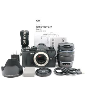 ■シャッター数12806枚！新品同様■ OLYMPUS OM SYSTEM OM-5 12-45mm F4.0 PRO レンズキット ブラック オリンパス