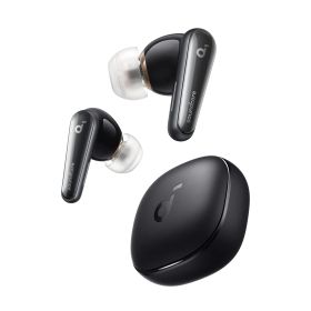 JVCケンウッド Victor HA-A30T2-B ワイヤレスイヤホン Bluetooth Ver.5.3 ノイズキャンセリング アプリ対応 マルチポイント 合計27時間再生 マイク付き 小型 軽量 外音取り込み 防水 ブラック