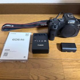 Canon EOS R6本体 ミラーレス一眼 一部付属品あり