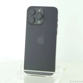 ソフマップ 〔中古品〕 iPhone15 Pro Max 256GB ブラックチタニウム MU6P3J／A SIMフリー【305】