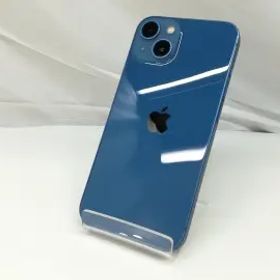 【中古】Apple docomo 【SIMフリー】 iPhone 13 128GB ブルー MLNG3J/A【札幌】保証期間１ヶ月【ランクC】