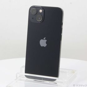 (中古)Apple iPhone13 256GB ミッドナイト MLNH3J/A SIMフリー (ネットワーク利用制限▲)(247-ud)