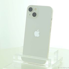 (中古)Apple iPhone13 128GB スターライト MLND3J/A SIMフリー(371-ud)