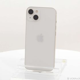 (中古)Apple iPhone13 128GB スターライト MLND3J/A SIMフリー(276-ud)