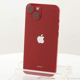 (中古)Apple iPhone13 256GB プロダクトレッド MLNL3J/A SIMフリー(198-ud)