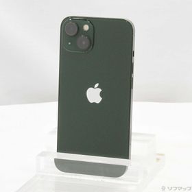(中古)Apple iPhone13 256GB グリーン MNGH3J/A SIMフリー (ネットワーク利用制限▲)(247-ud)