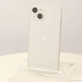 (中古)Apple iPhone13 256GB スターライト MLNJ3J/A SIMフリー(295-ud)