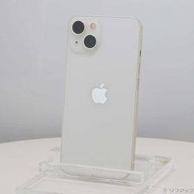 (中古)Apple iPhone13 128GB スターライト MLND3J/A SIMフリー(276-ud)