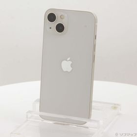 (中古)Apple iPhone13 128GB スターライト MLND3J/A SIMフリー(251-ud)