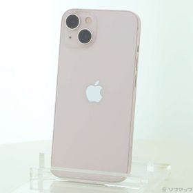 (中古)au iPhone13 128GB ピンク MLNE3J/A SIMフリー(348-ud)