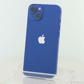 (中古)Apple iPhone13 256GB ブルー MLNM3J/A SIMフリー(297-ud)