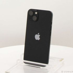 (中古)Apple iPhone13 128GB ミッドナイト MLNC3J/A SIMフリー(377-ud)