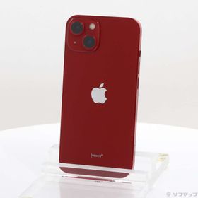 (中古)Apple iPhone13 128GB プロダクトレッド MLNF3J/A SIMフリー(262-ud)