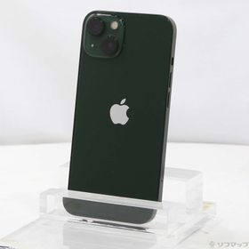 (中古)Apple iPhone13 128GB グリーン MNGG3J/A SIMフリー(295-ud)