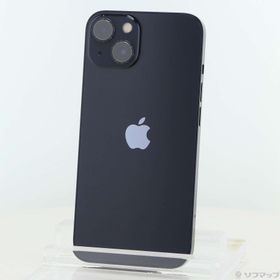 (中古)Apple iPhone13 128GB ミッドナイト MLNC3J/A SIMフリー(344-ud)