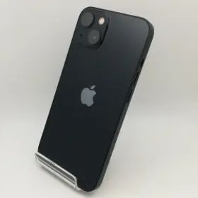 【中古】Apple docomo 【SIMフリー】 iPhone 13 128GB ミッドナイト MLNC3J/A【新橋】保証期間１ヶ月【ランクB】