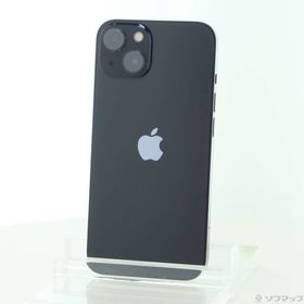 (中古)Apple iPhone13 128GB ミッドナイト MLNC3J/A SIMフリー(377-ud)