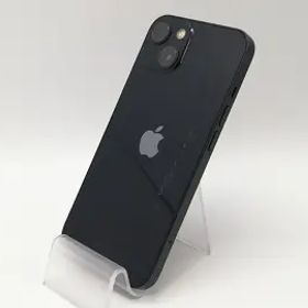 【中古】Apple UQmobile 【SIMフリー】 iPhone 13 128GB ミッドナイト MLNC3J/A【府中ル・シーニュ】保証期間１ヶ月【ランクB】